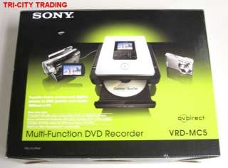 Sony VRD MC5 Multi Function DVD Recorder  