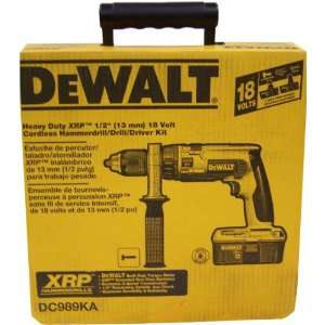   Heavy Duty 18 Volt Ni Cad 1/2 Inch Cordless Hammer Drill/Driver Kit