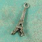 Antique Silver Eiffel Tower Charm Jewelry
