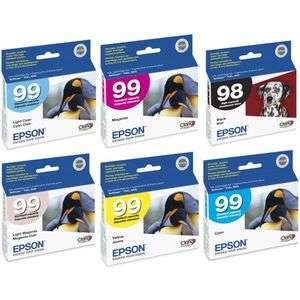   Genuine Epson 98/99 Cartridges Artisan 800/810/835/837/700/710/725/730
