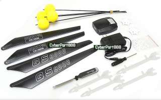 QS8006 53 inch GYRO 3.5 Channel Metal RC Helicopter FREE PARTS  