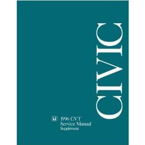  1996 HONDA CIVIC CVT Shop Service Manual Supp Book 