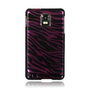  Samsung i997 Infuse 4G Graphic Case   Purple/Black Zebra (Free 