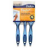 Dulux perfect finish brushes, set of 3