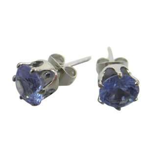 Aquamarine Cubic Zirconia Diamond Earrings   Adult Fashion Jewelry 