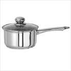   Basics Stainless Steel Cookware Set   1 Qt. and 2 Qt. covered saucepan