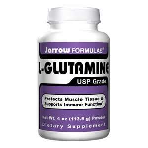   Glutamine, 2 grams Size 4 oz (113.5 g) Powder