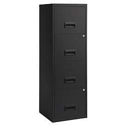 Buy Pierre Henry A4 4 Drawer Maxi Filing Cabinet Black from our Filing 