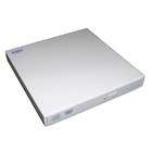 HQRP External Slim USB 2.0 DVD / CD RW Drive (White) for MSI Wind U123 