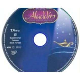 Aladdin DVD, Disney (2004, 2 Disc Set, Special Edition English/French 
