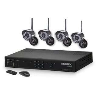 Lorex EDGE+ 8 Channel Video Security DVR with 4 Wireless Security 