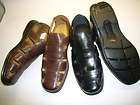 NEW COLE HAAN AIR DEMPSEY BLK OR BROWN FISHERMAN SANDAL