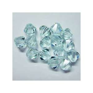  Jolees Boutique Crystal Bicone Bead, Light Azure, 6mm 