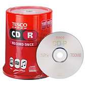 Buy CD R from our Blank CDs & DVDs range   Tesco