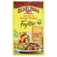 Old El Paso Crispy Fajita Spice Mix 85G   Groceries   Tesco Groceries