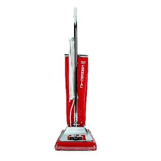   SC886 Commercial Red Line Upright Bagged Vacuum Cleaner, Metal Top