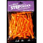 SPL International Way Big StepStixx Shiny Citrus Orange Golf Tees 40 