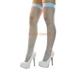 pink striped nylon thigh high stockings striped nylon thigh highs