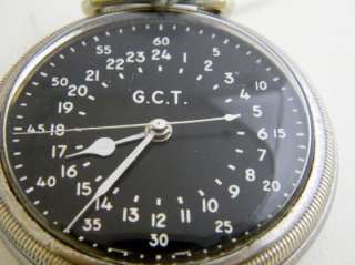 Vintage Hamilton Pocket Watch 16 size 4992b hacking black dial Lots of 