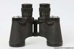 Vintage Military M 13AI 6X30 Binoculars w Case & Eyepiece Reticle for 