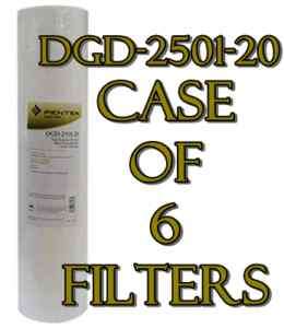 Pentek DGD 2501 20 1 Micron 20 Sediment Water Filters  