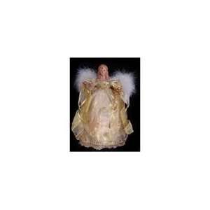 14 Lighted Fiber Optic Animated Gold Angel Christmas Table Top D 