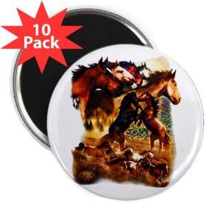  2.25 Magnet (10 Pack) Wild Horses 