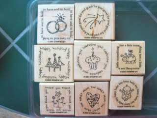 Stampin Up U Pick rubber stamp sets CHEAP All Occasions  