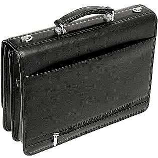 Bucktown Leather Double Compartment Briefcase  McKlein® For the Home 