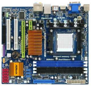ASRock 939A785GMH/128M 939 motherboard ddr hd4200 GbE 7.1 micro atx 
