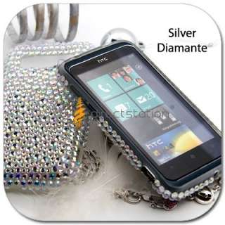 BLING Snap On Hard CASE COVER For HTC 7 TROPHY T8686  