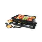 Swissmar 8 Person Classic Raclette with Reversible Cast Iron Grill 