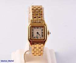 Cartier 18K Yellow Gold Wristwatch  