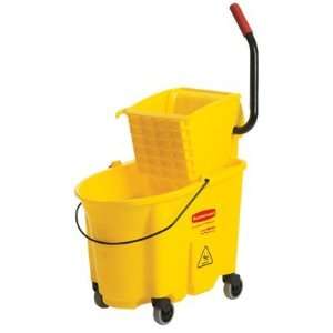  YELLOW MOPPING BUCKET AND WRINGER COMBO PACK Health 