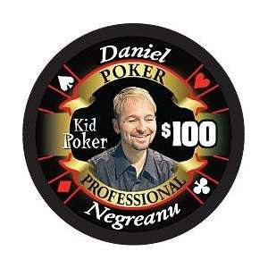  Trademark Poker Daniel Negreanu Limited Edition Poker Chip 