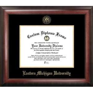  Eastern Michigan University Gold Embossed Diploma Frame 
