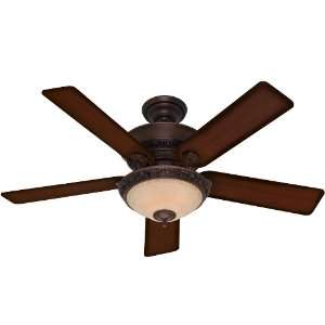 Hunter Fan 20552 Core Ceiling Fans 52 Inch Cocoa with 5 Aged Barnwood 