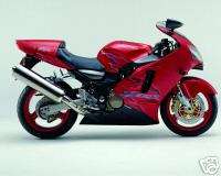 KAWASAKI TOUCH UP PAINT 01 ZX12R CANDY PERSIMMON RED .  