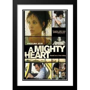  A Mighty Heart 32x45 Framed and Double Matted Movie Poster 