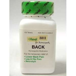  Back 300 mg by Heel USA BHI. 100 Tablets. Health 