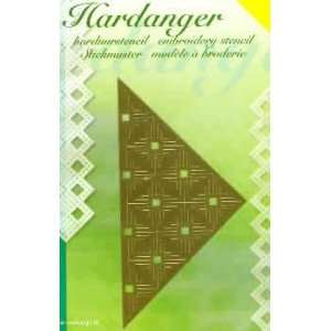  Hardanger Paper Embroidery Stencil/Template   Corner Arts 