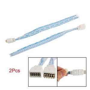  RGB LED Lighting 10 Pin Male Female Connection Cable 