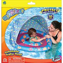Convertible Sunshade Baby Float   Aqua Leisure   