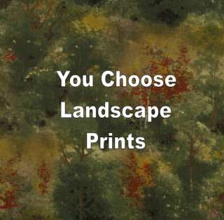 TREES~Foliage~YOU CHOOSE~Landscape Fabrics~10 Square  
