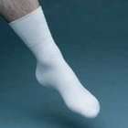   INC. 71142 TheraSock Smartknit Diabetic Socks White for Men and Women
