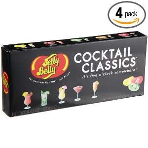 Jelly Belly Cocktail Classics Jelly Beans, Assorted Flavors, 4.25 