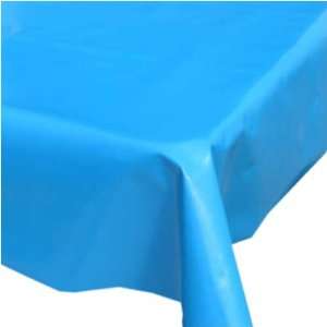 Oilcloth Table Cloth   Sky Blue (48 x 108)  Kitchen 