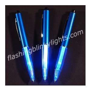  Blue Glow Light Pens   SKU NO 10767