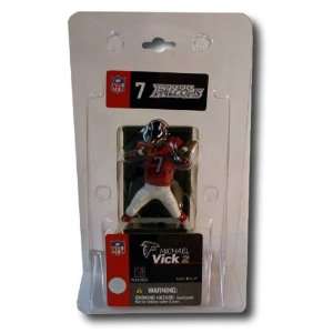    McFarlane NFL 3 Inch Michael Vick 2 (Red Jersey) Toys & Games