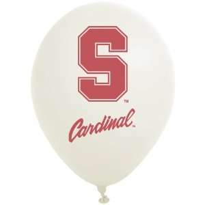  NCAA Stanford Cardinal White 10 Pack 11 Round Latex 